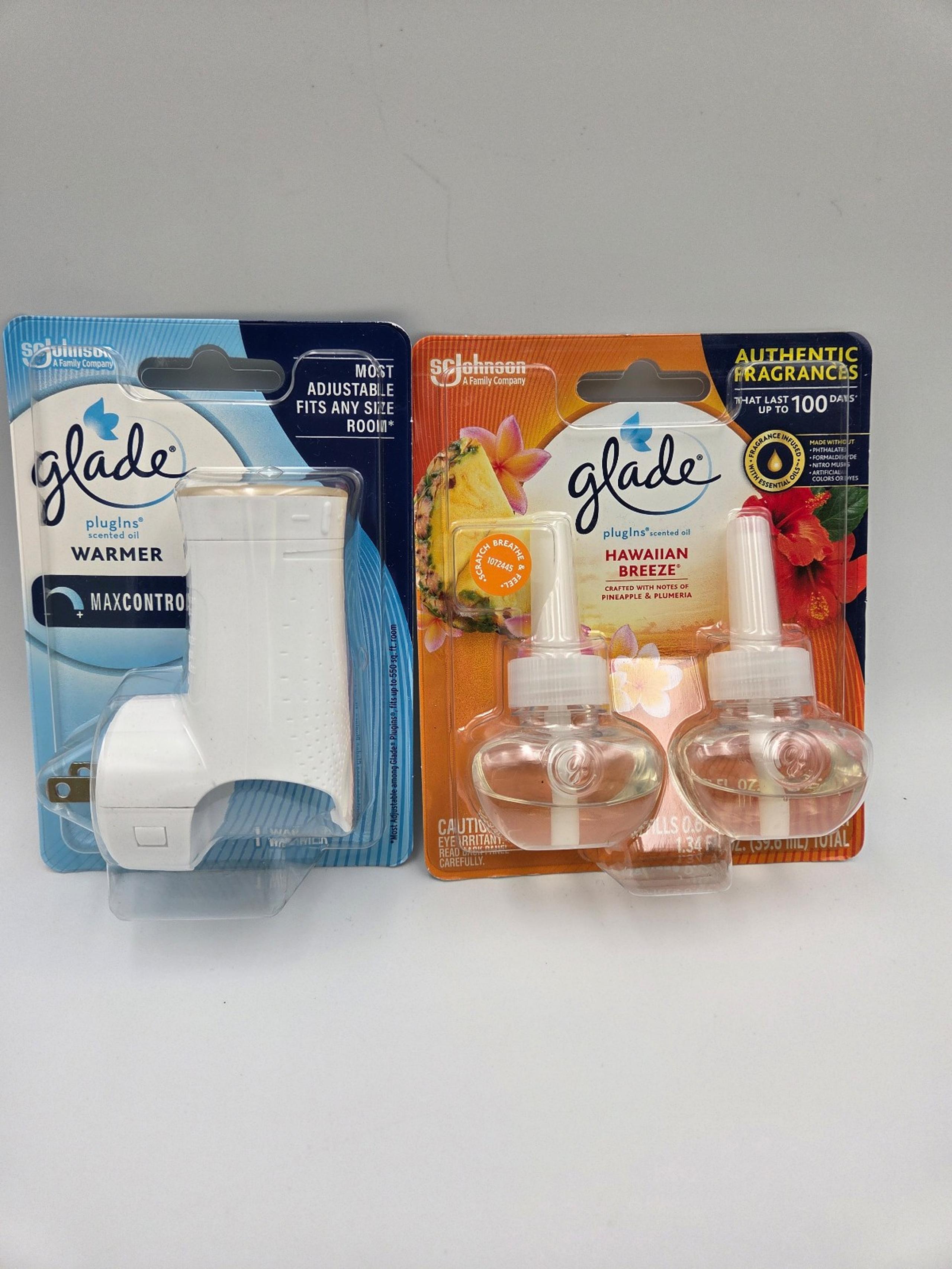 Glade Hawaiian Breeze Pineapple & Plumeria Notes PlugIns Scented Oil W/ Plug