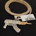14K GOLD PLATED ICED OUT DIAMOND SIMULATED   CHAINS 20” BEST OF THE BEST JEWEL