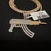 14K GOLD PLATED ICED OUT DIAMOND SIMULATED   CHAINS 20” BEST OF THE BEST JEWEL