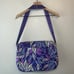Vera Bradley Batik Leaves Cotton Crossbody Laptop Messenger Bag
