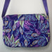 Vera Bradley Batik Leaves Cotton Crossbody Laptop Messenger Bag