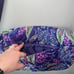 Vera Bradley Batik Leaves Cotton Crossbody Laptop Messenger Bag
