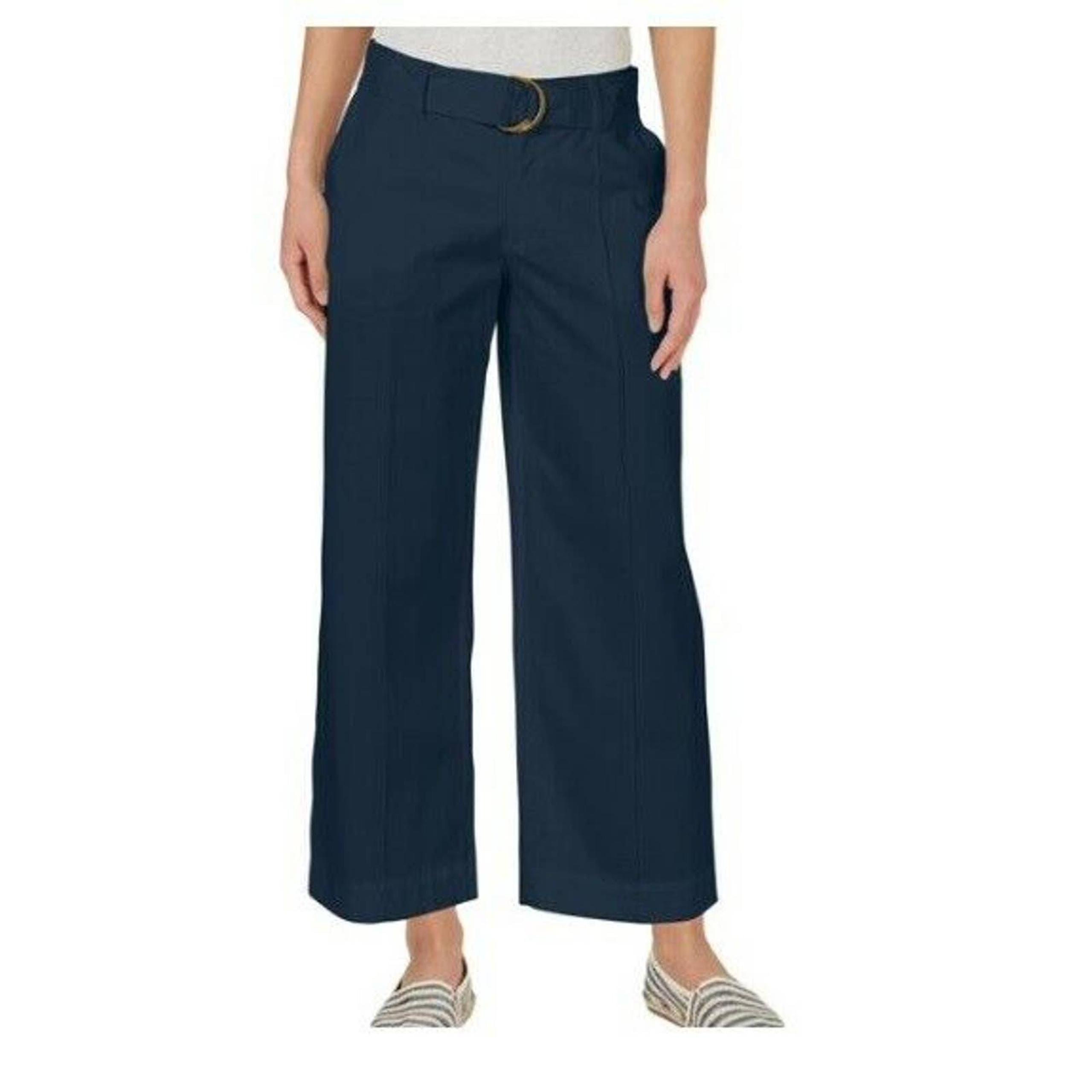 Charter Club Wide-Leg Cropped Pant 4