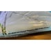 Vintage Bibb Willow Park No Iron Bed Sheet Double Flat Sheet 54x75 Sealed NOS