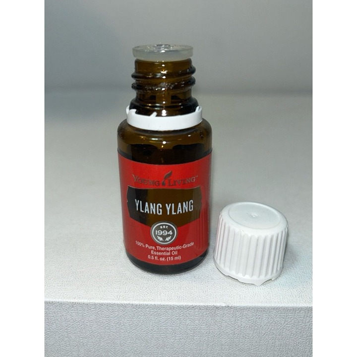 Young Living Ylang Ylang Essential Oil, 15 ml, over 3/4 Full