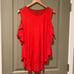 Free People Cold Shoulder Linen Top NWT