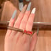 Gold RAW smoke tip ring!