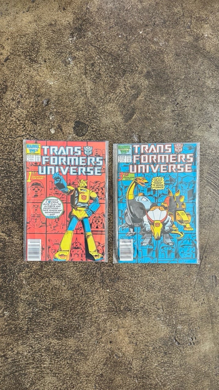 Transformers Universe #1 Bumblebee Marvel 25th anniversary issue plus! #3!