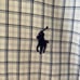 RALPH LAUREN Mens Blue Tattersall Classic Fit Button Down Cotton Shirt 15 1/2