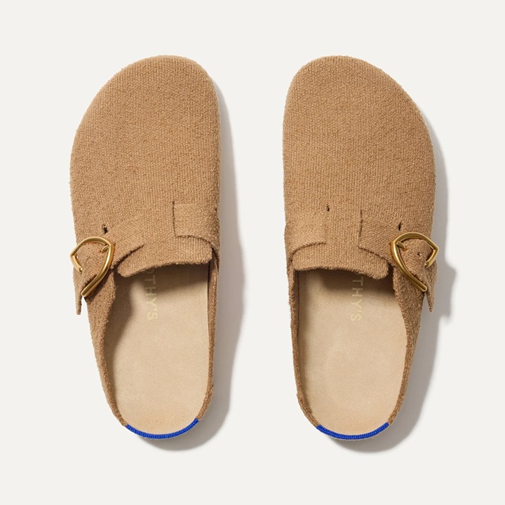Rothys The Buckle Clog (Wren Bouclé) - Brand New ⭐