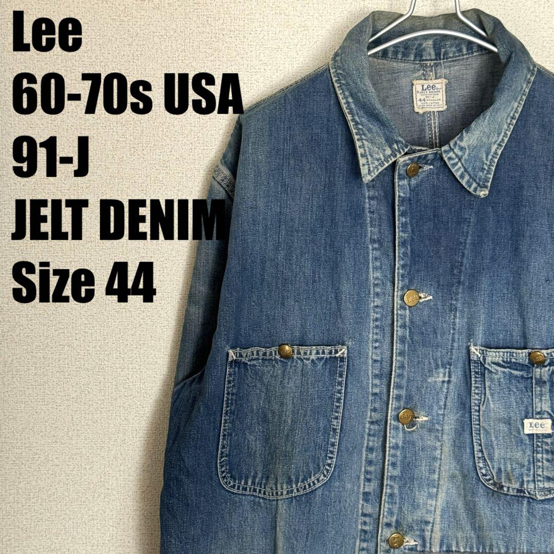 Lee 60s 70s USA-made 91-J JELT DENIM coverall Other