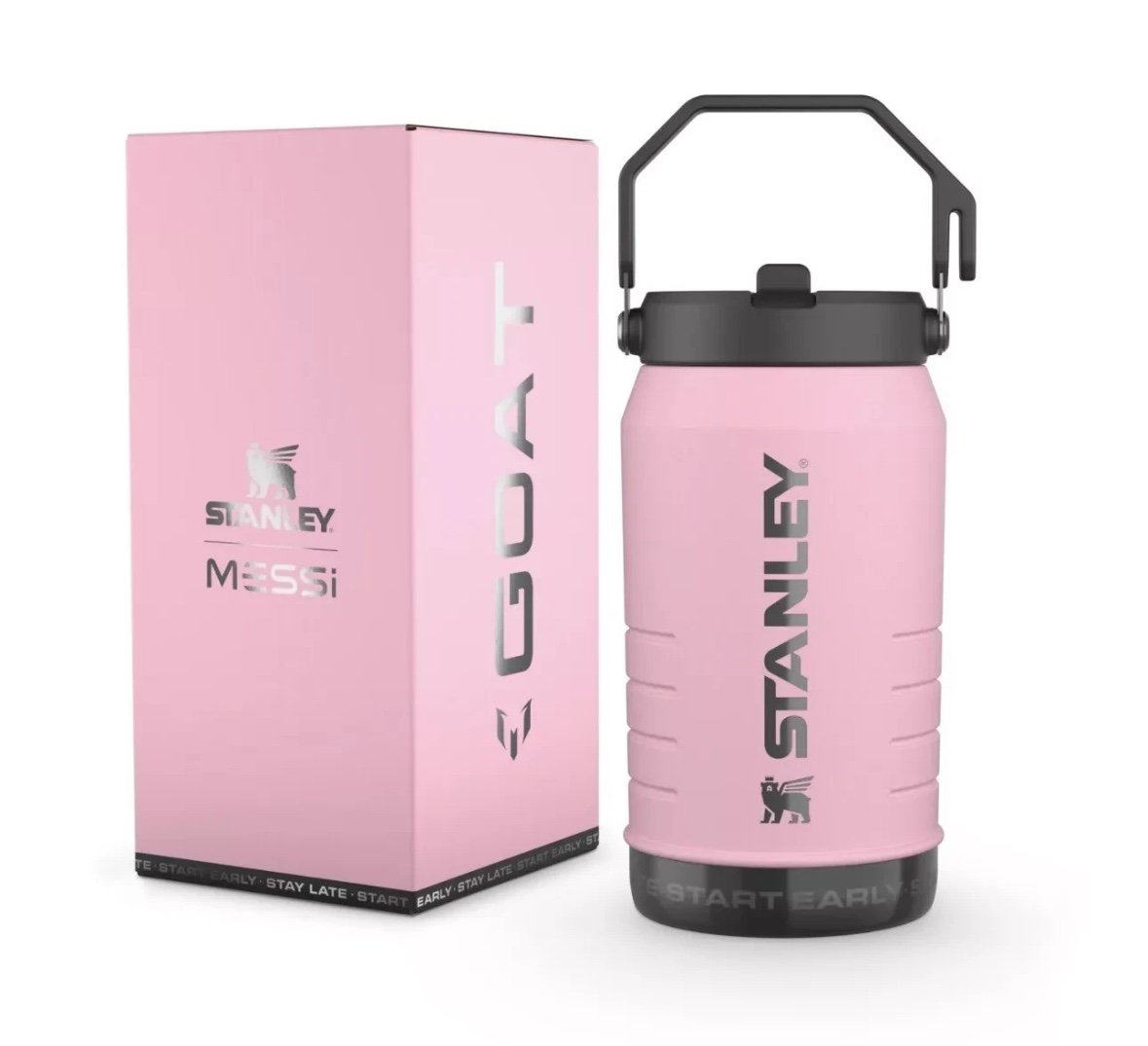 THE MESSI X STANLEY ICEFLOW™ FLIP STRAW JUG | 64 OZ