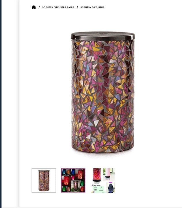 Scentsy Entice Diffuser Shade