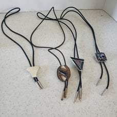 Stained Glass Mexican Bolo Shoestring Ties