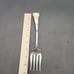 Antique Mother of Pearl Sterling Silver Ferrule Meat Serving Fork