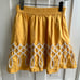 Anthropologie Girls From Savoy Sugar Embroidered Skirt