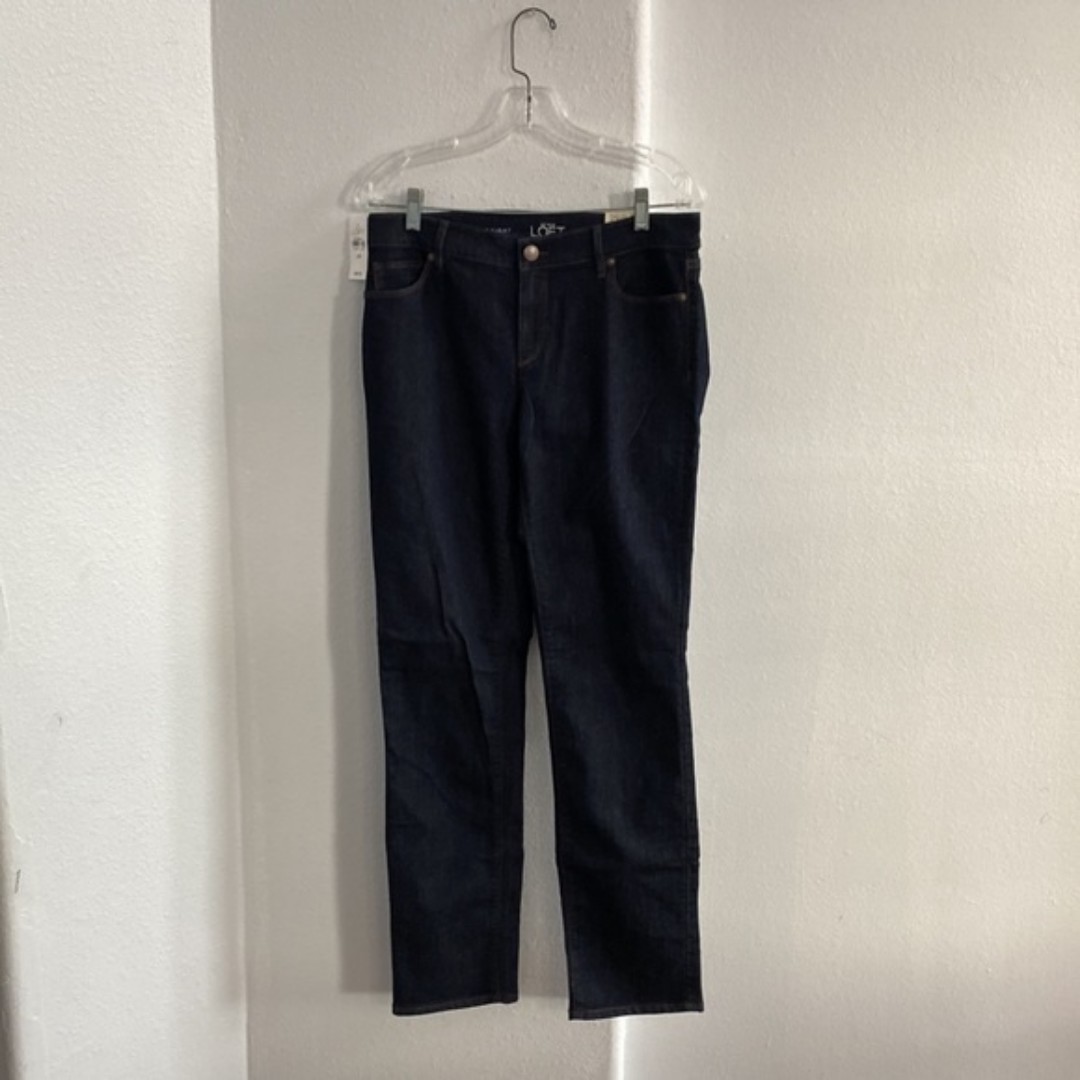 Ann Taylor Loft Women's Modern Straight Denim Pants Size 29/8 NWT