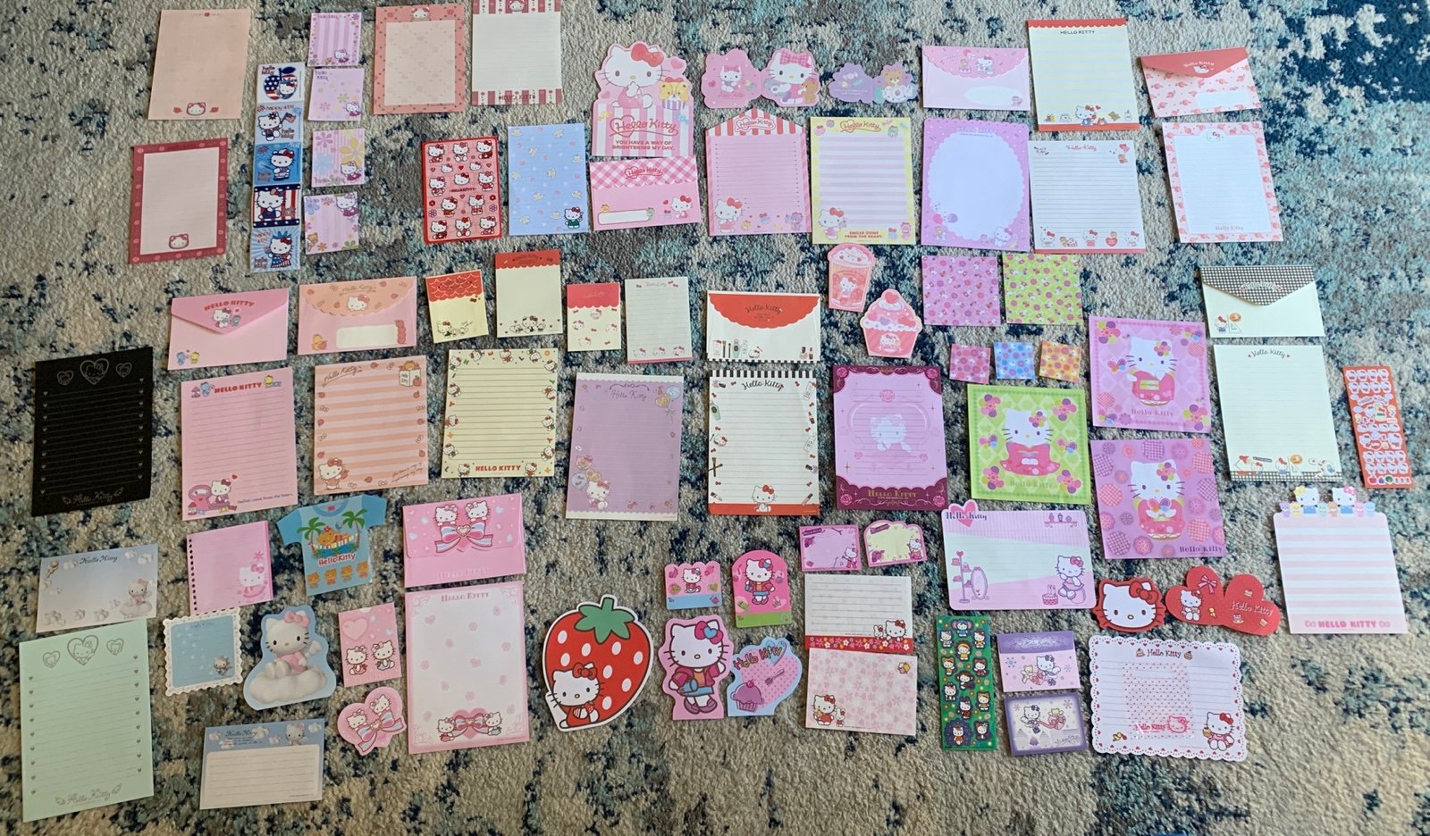 Huge lot hello kitty vintage stationery!! Rare sets