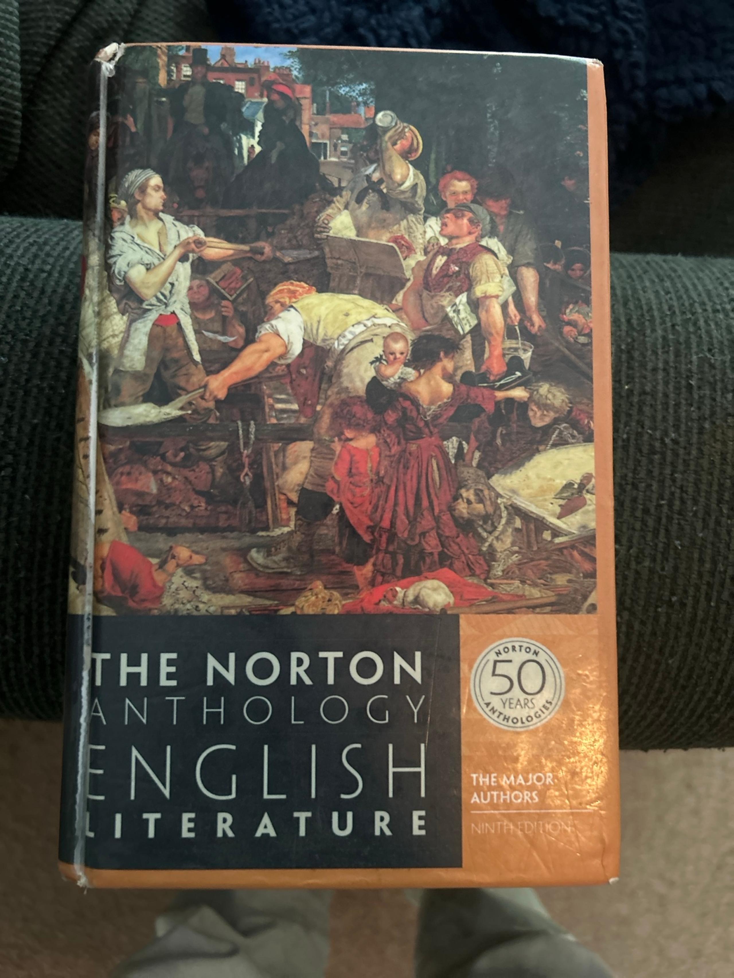 The Antholgy English Literature - Norton
