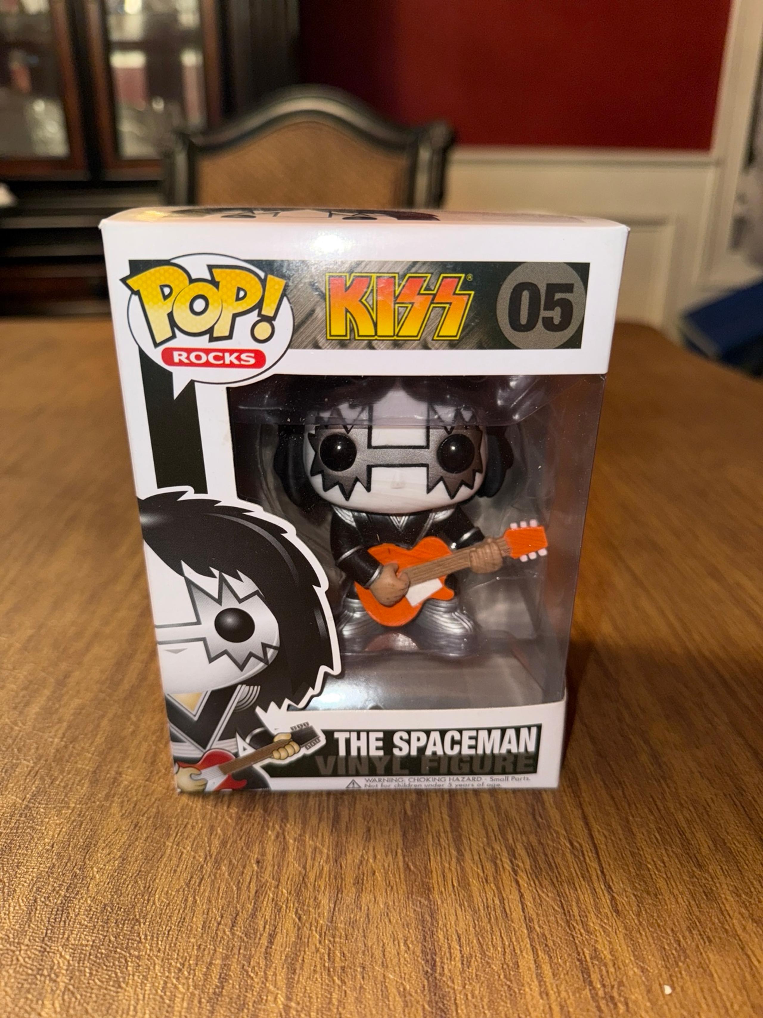 The Spaceman Funko Pop KISS Rocks Vaulted 05