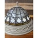 Tiffany Style 15 Stained Glass Ceiling Light Fixture Flush Mount Vintage