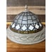 Tiffany Style 15 Stained Glass Ceiling Light Fixture Flush Mount Vintage