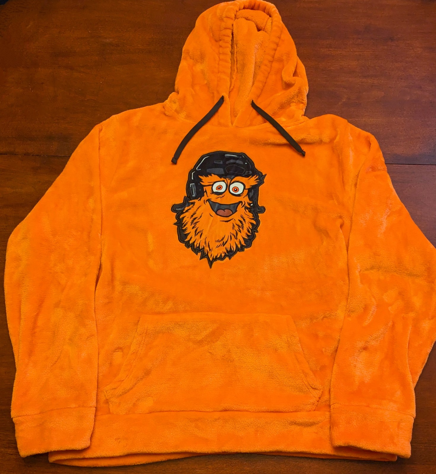 NHL Hockey Philadelphia Flyers Gritty Limited Edition Rare Plush Hoodie NM XL