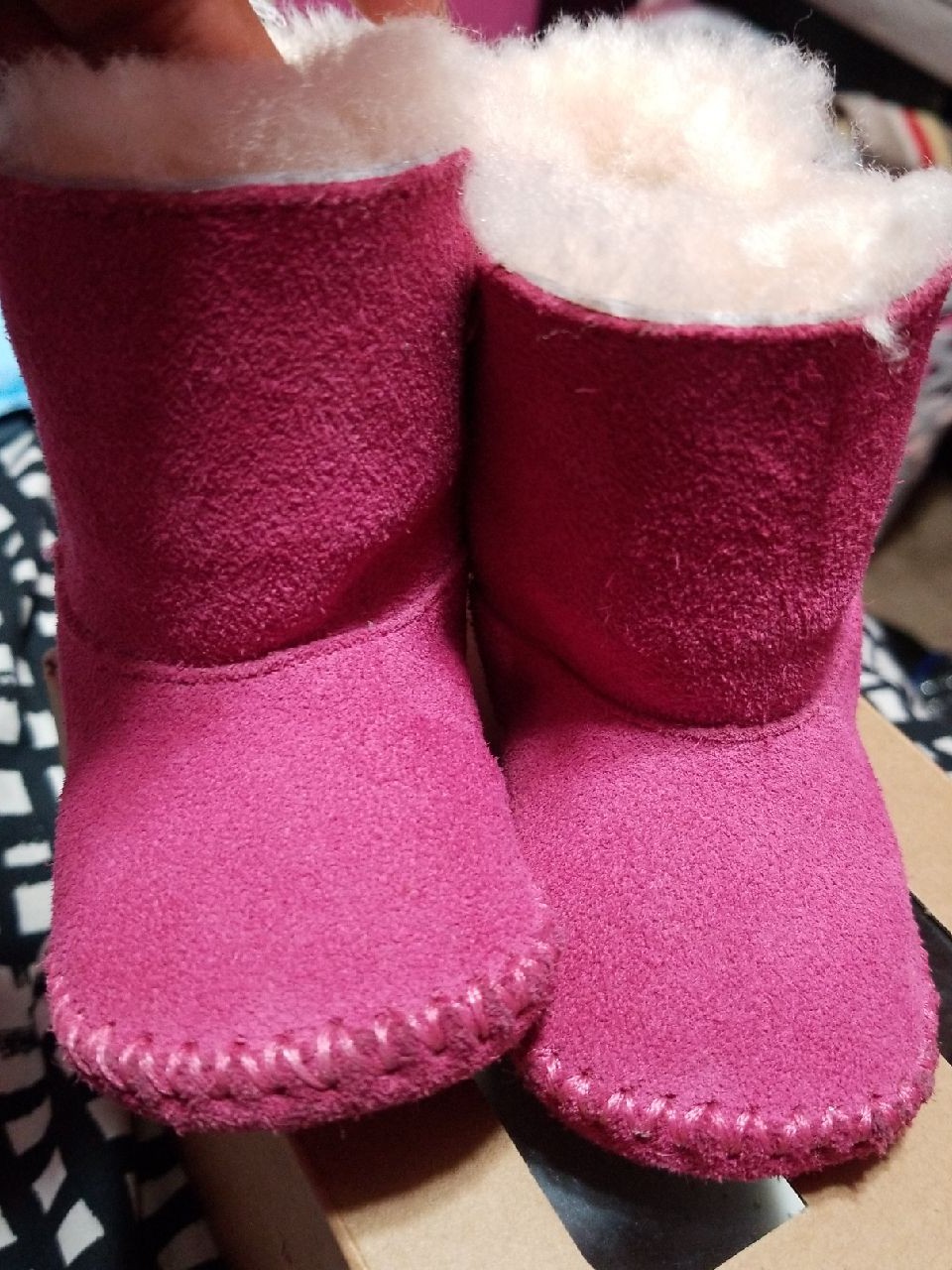 Crib UGG booties