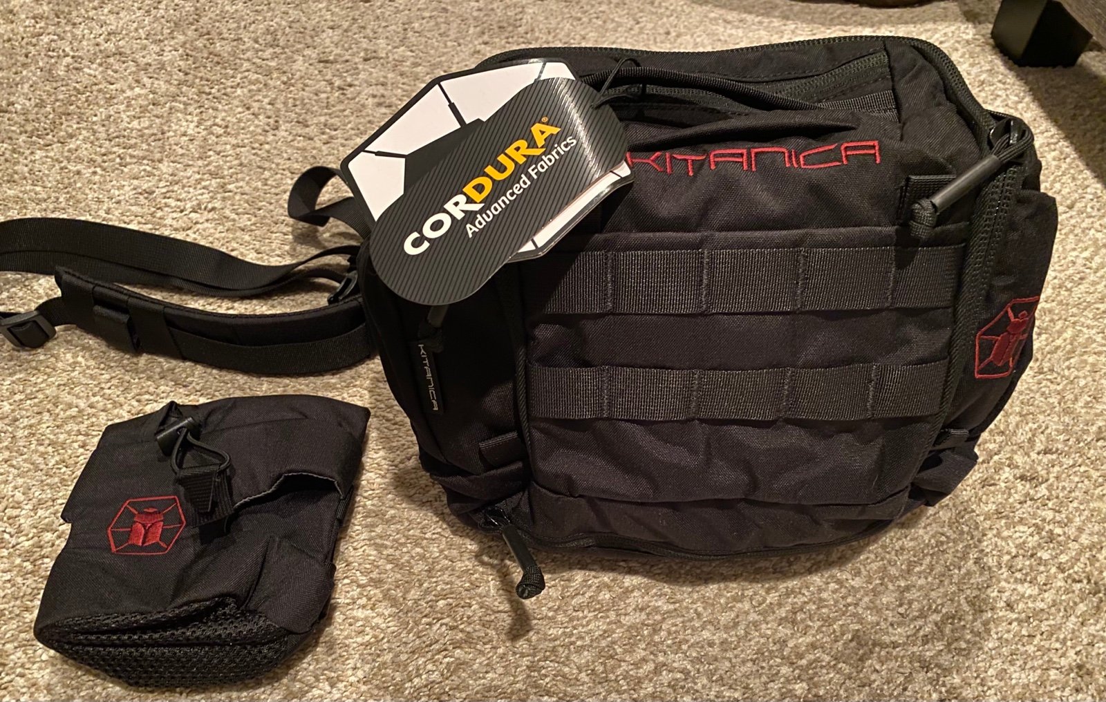 Kitanica Scorpion Lumbar Pack w/ bottle holder