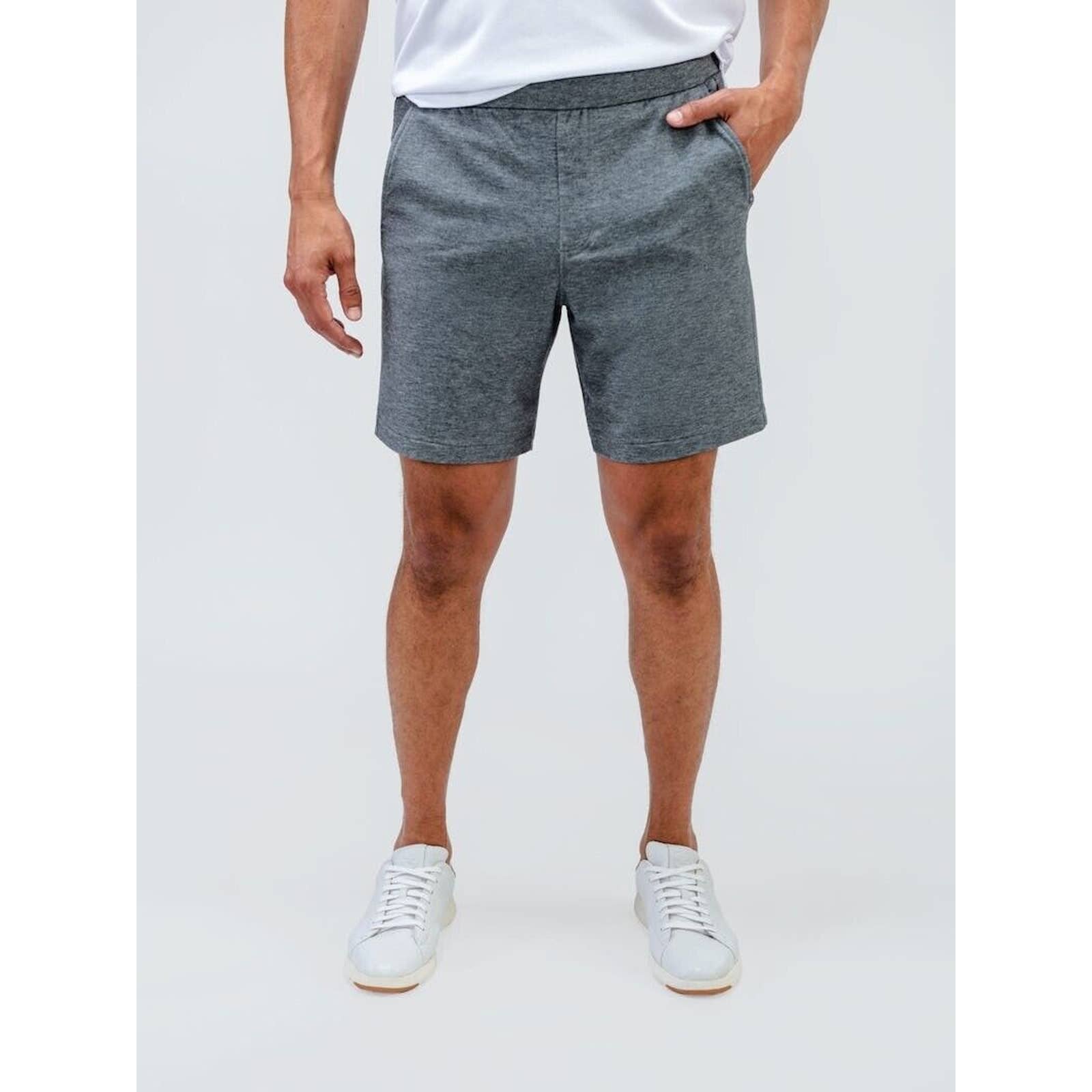 Ministry Of Supply Fusion Terry Short Men's XXL Pull on Athleisure Merino Blend