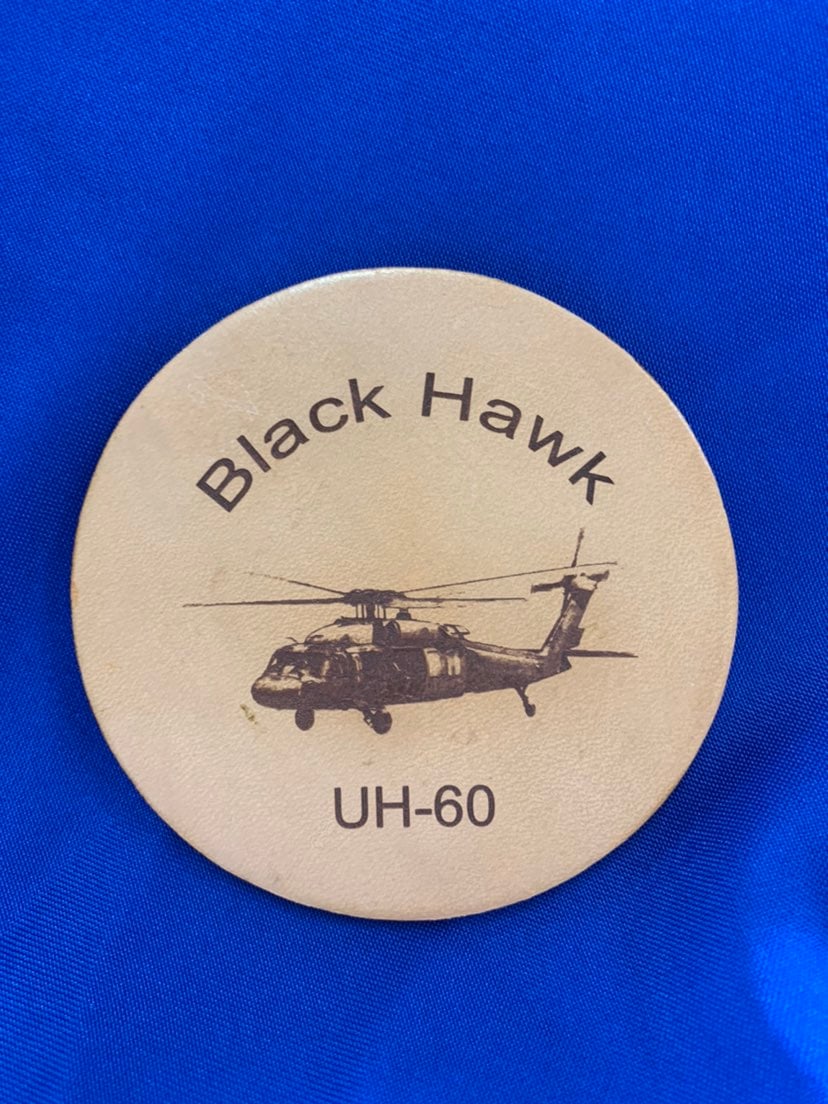 Black Hawk Helicopter Coasters