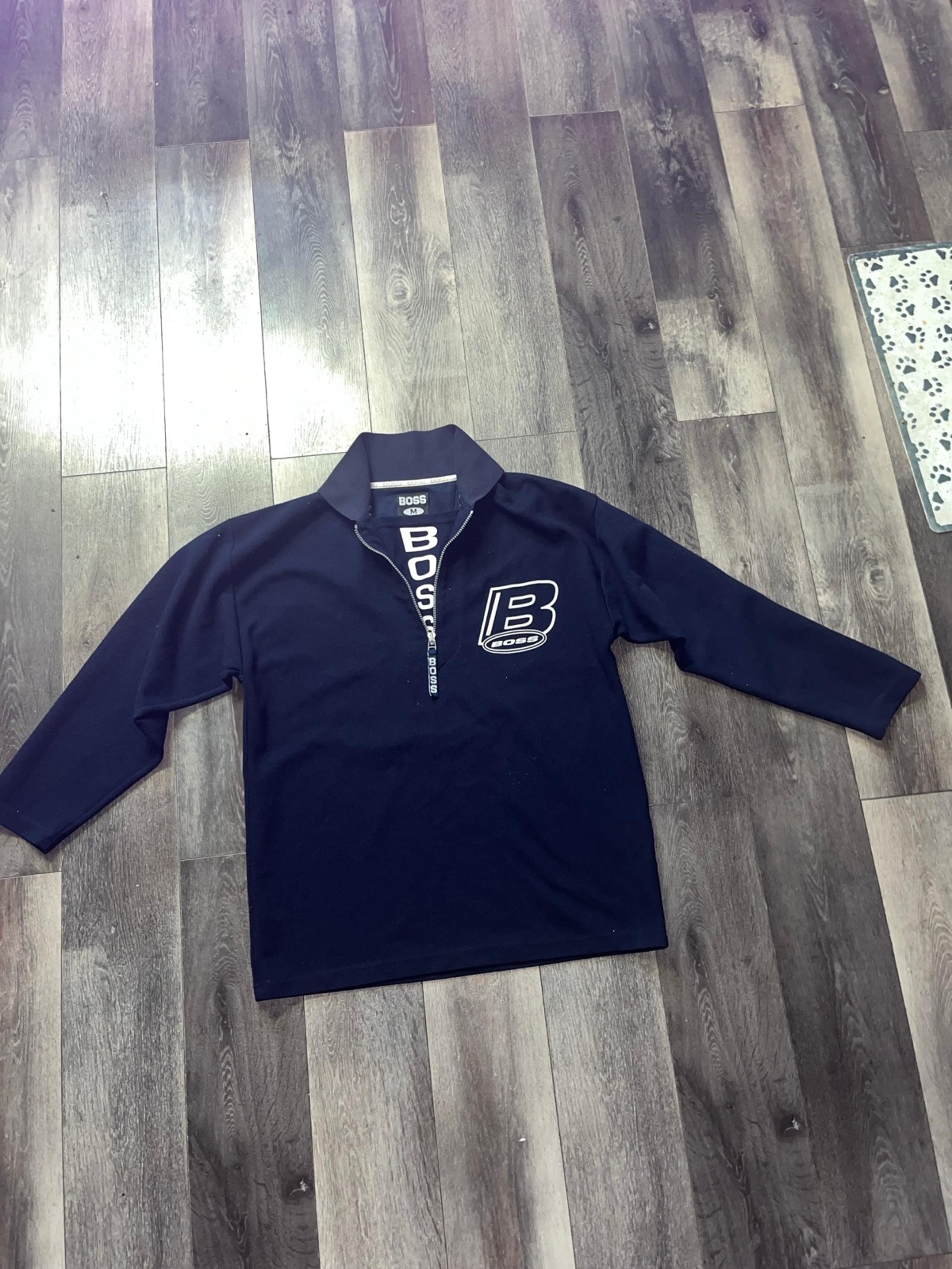 Hugo BOSS, men’s medium, pullover sweater, has a few minor imperfections , GUC