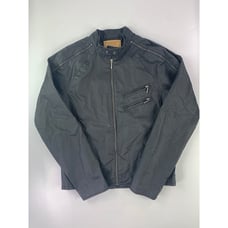 Guess Co. Men's M Black Motorcycle Style Jacket