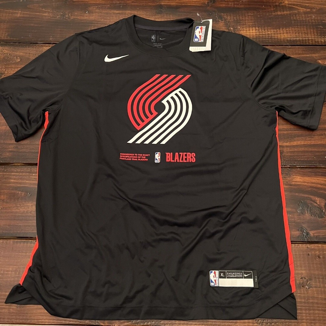 Nike Portland Trail Blazers NBA Authentics Player Issue Practice Shirt