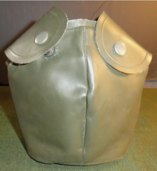 VINTAGE OD GREEN DUTCH NETHERLANDS MILITARY CANTEEN COVER 1 QTY LD 3413