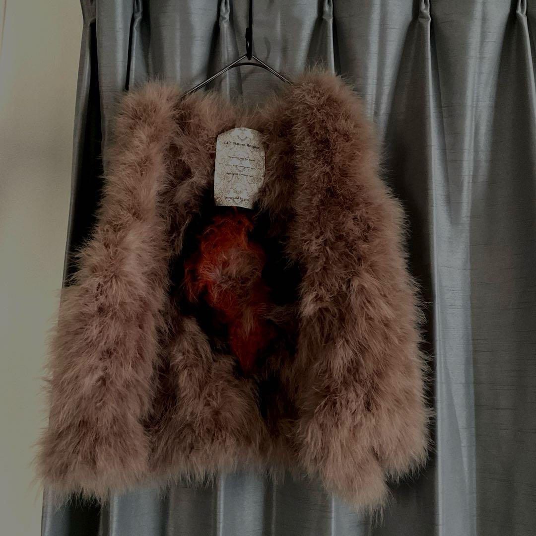 お歳暮 時期 00s Archive Goa Vintage Fur Vest Sweater Vests トップス