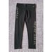 PINK VS Large Black Rhinestine Bling Leggings & Matching Tee Shirt Outfit Set
