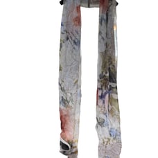 Chico’s Pressed Botanical Oblong Scarf (NWT)