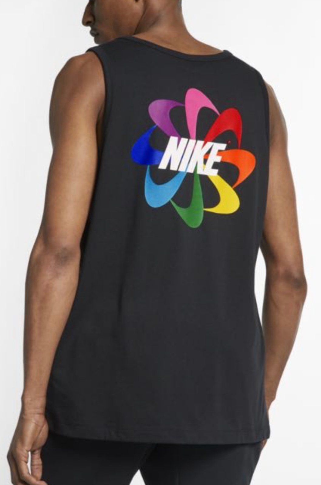 Men’s Nike be true gay pride lgbtqia tank