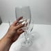Set of 3 Waterford Marquis Crystal Wine Glasses Heavy
