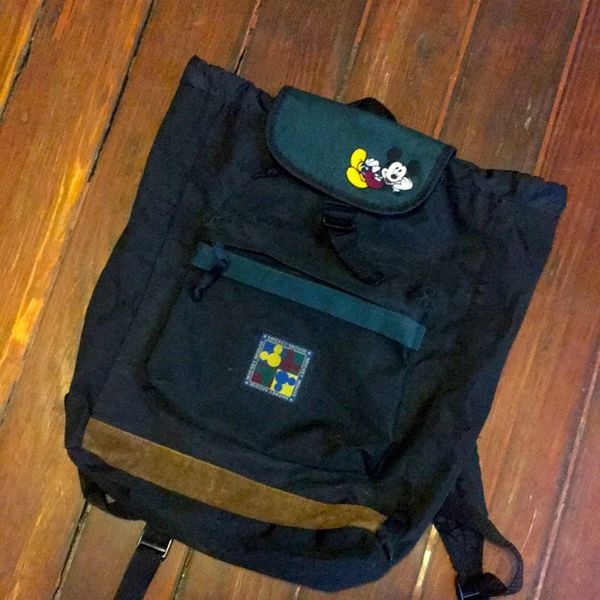Vintage Mickey Unlimited Mickey Mouse bucket backpack
