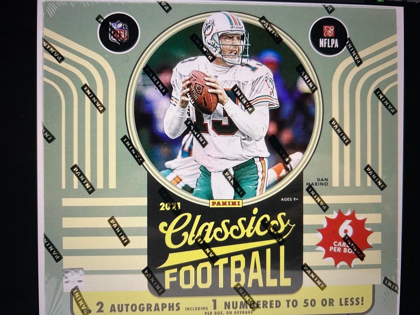 2021 Panini Classics Premium Edition Football Hobby Box