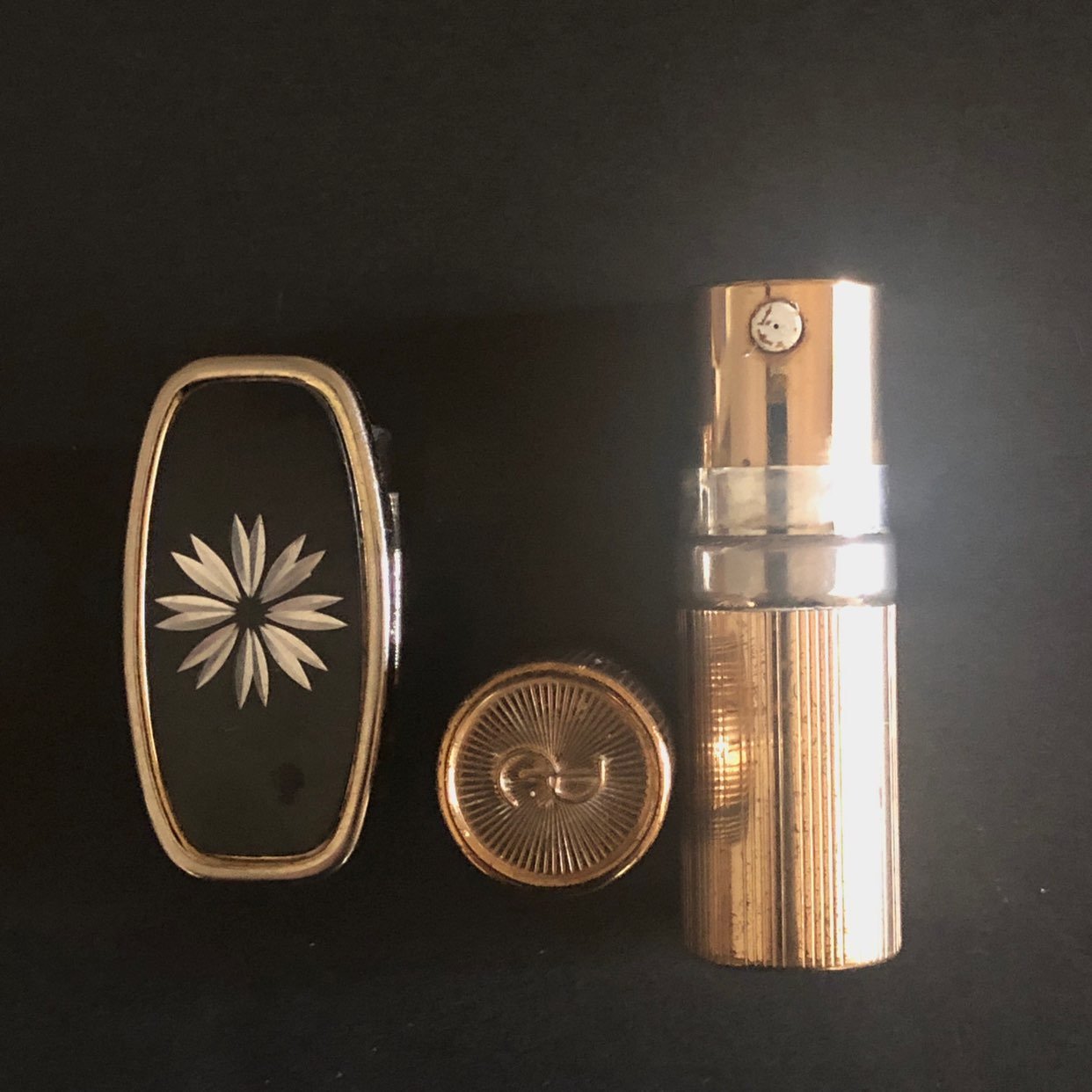 VTG lipstick ring and VTG spraybottle