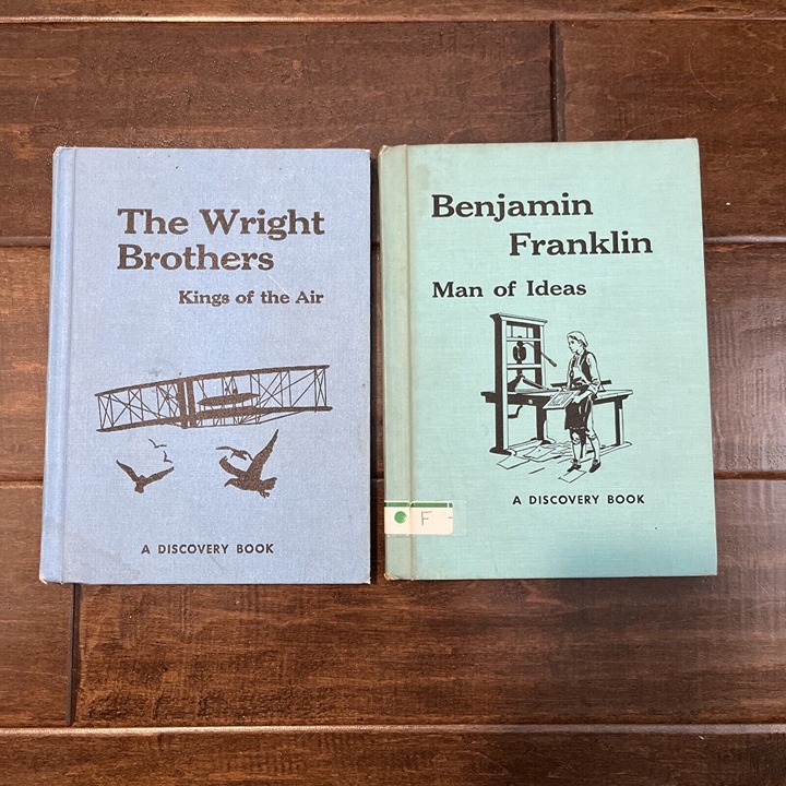A Discovery Book Benjamin Franklin, and the Wright brothers Garrard publishing