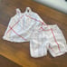 Baby kid dress + bottoms 3/6 months strapless Burberry
