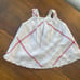 Baby kid dress + bottoms 3/6 months strapless Burberry