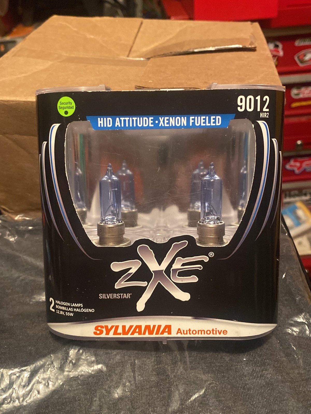 Sylvania 9012 Silverstar ZXE HID Attitude, Xenon Filled