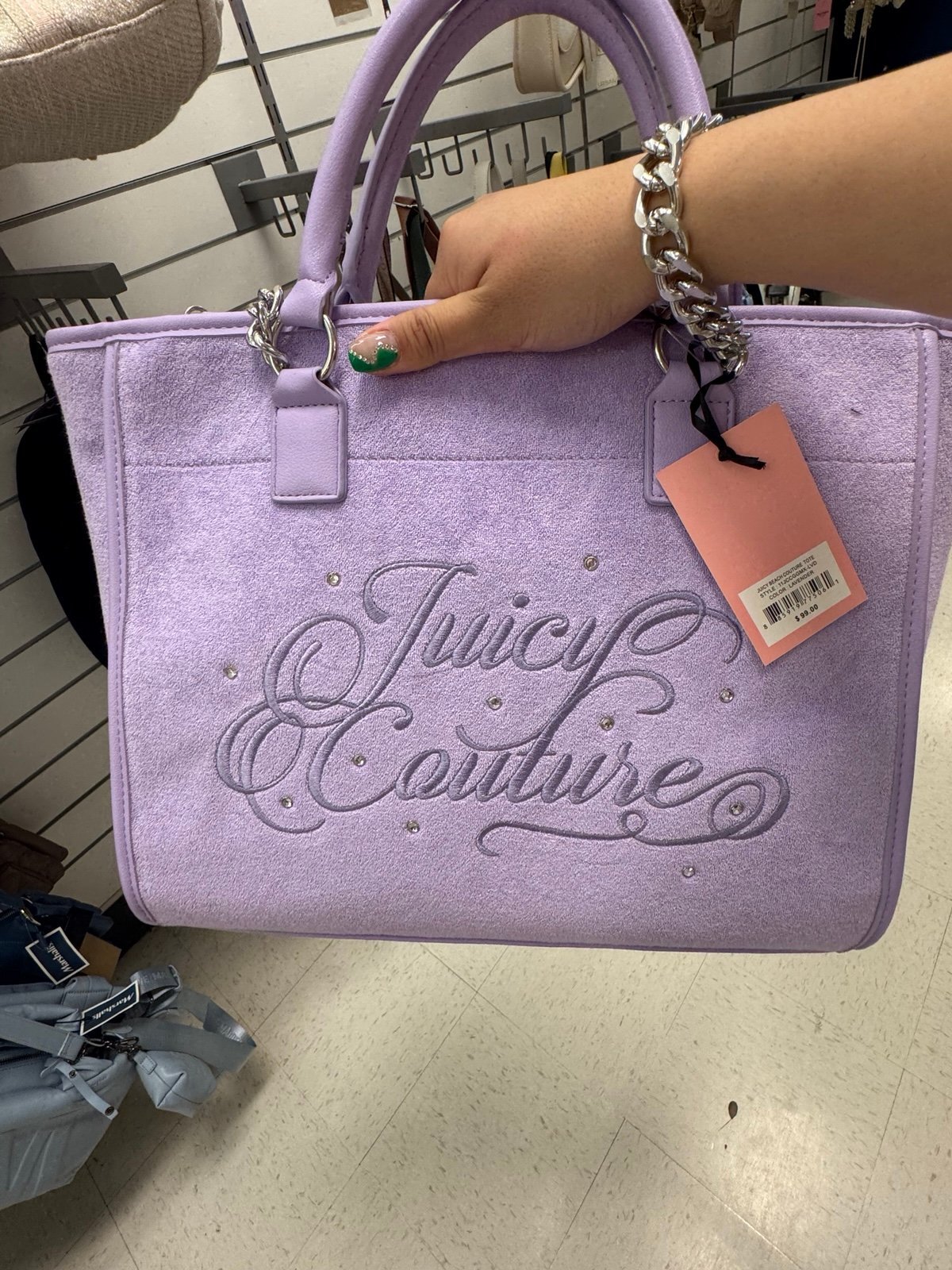 Juicy couture purple purse