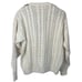 Granby Club Collection Vintage men’s Size Large v-neck cotton cable knit sweater