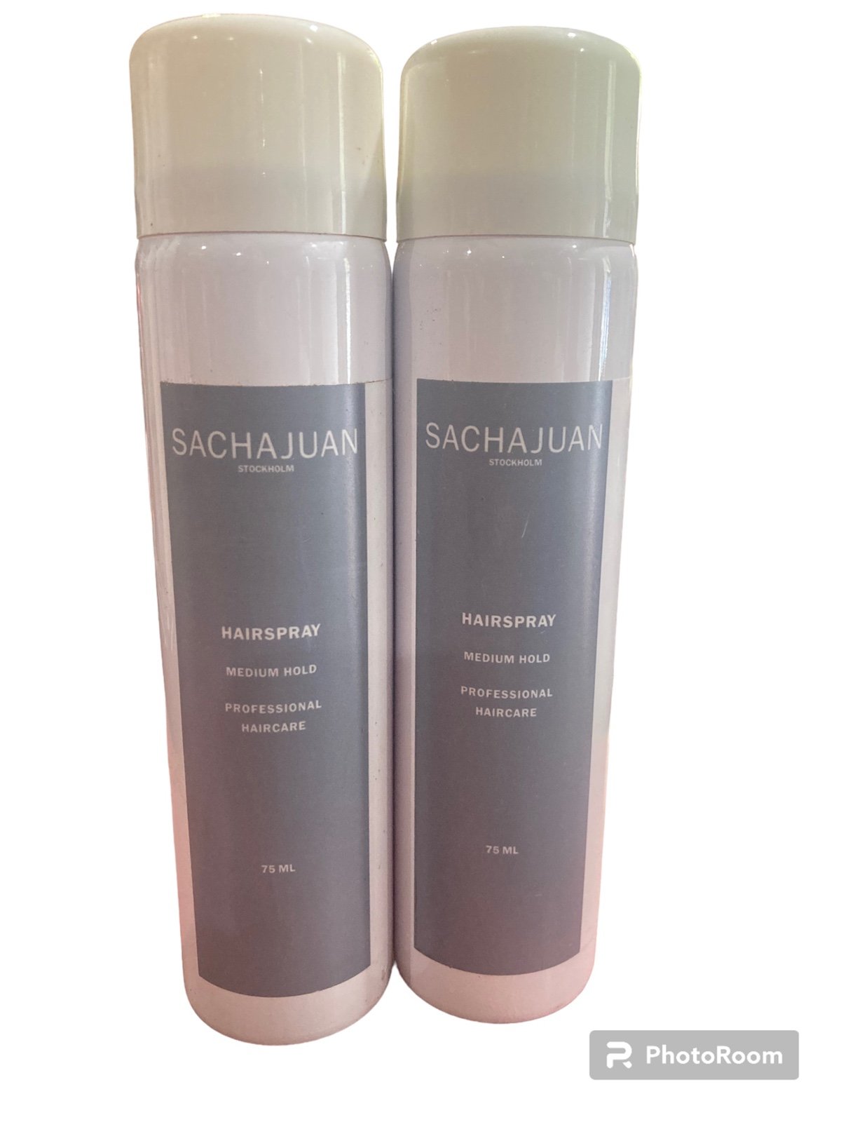 2 Pack SACHAJUAN Hairspray Medium Hold 2.5 Oz Each Original Hard To Find Travel